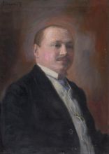 Fran Klemenčič, Dr. Franc Derganc, Narodna galerija