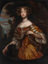 Neznani slikar, Katarina Elizabeta grofica Auersperg, roj. pl. Trilleck, (1678/1680)