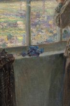 Ivan Vavpotič, Ob oknu, 1915, detajl