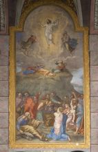 Matevž Langus, Spremenjenje na gori, po Rafaelu, (1855)