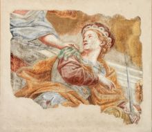 Giulio Quaglio, Kranjska (fragment freske), 1703