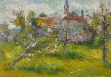 Rihard Jakopič, Pomlad v Stari Loki, (ok. 1905)