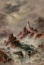 Sarah Louise Kilpack, Svetilnik na pečini, (1880)