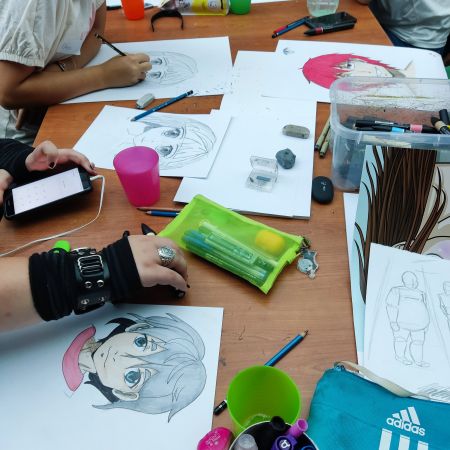 Manga počitniške delavnice za mlade 12+