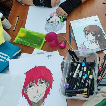 Manga počitniške delavnice za mlade 12+