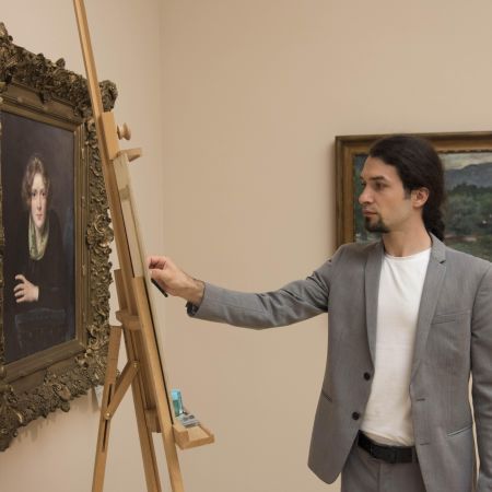 Tečaj slikanja z oljnimi barvami: portret po živem modelu