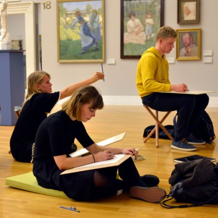 Tečaj: Priprave na preizkus likovne nadarjenosti