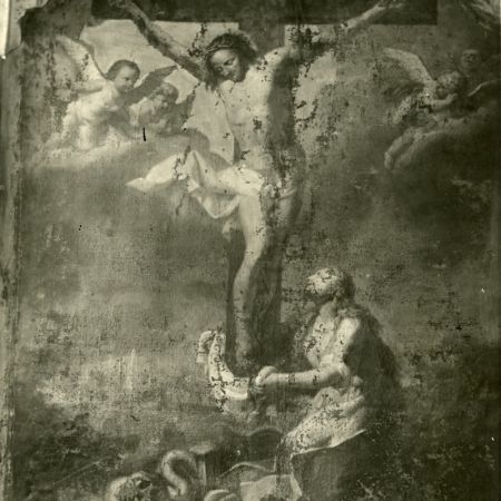 Predavanje Sternenovi posegi na sliki Križanja z Marijo Magdaleno iz Brunka pri Radečah
