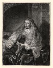 Ester pred obiskom Ahasvera, 1635