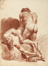 Dvojni moški akt, po Schmutzerju, (1775/1776)