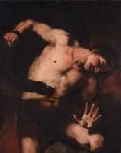 Luca Giordano, Priklenjeni Prometej, (ok. 1666), Narodna galerija
