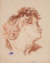 Glava (mladeniča) v profilu, (1775/1776)