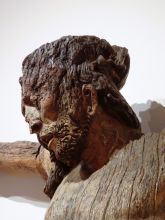 Križani iz Dramelj – Kristusova glava v levem profilu