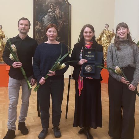 Dve priznanji Mirka Šubica sodelavcem Narodne galerije