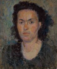 Matija Jama - Portret dekleta 1, (1935−40)