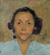 Matija Jama - Portret dekleta 2, (1935−40)