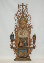 Srednjeevropski rezbar, Hišni oltar Marijinega oznanjenja, (pozno 17. stol.)