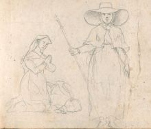 Matevž Langus, Študije romarjev, 1825