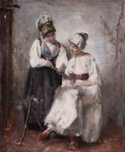 Ferdo Vesel, Prijateljici, 1889